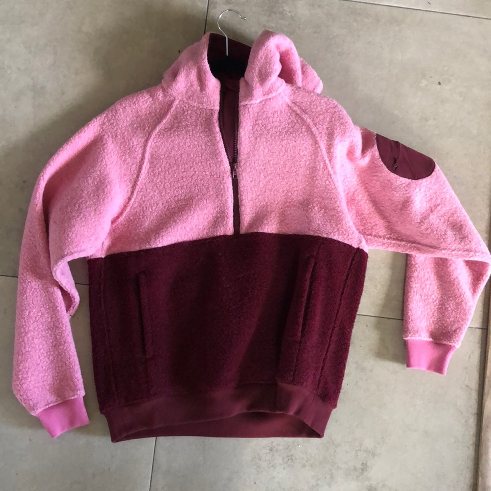 NWT Outdoor Voices MegaFleece Half-Zip Hoodie